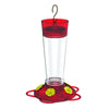 Ruby Glass Hummingbird Feeder