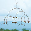 Hanging Bats Flamed Garden Mobile