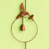 Hummingbirds & Flowers Flamed Ornament 58 inch