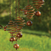 Honey Bees Flamed Spiral Ornament