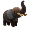 Buri Bristle Elephant w/Tusks 15 inch