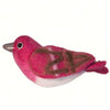 Purple Finch Woolie Ornament - Qivras