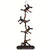 Hanging Dogs Metal Welcome Sign