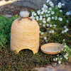 Terra Cotta Toad House & Bath