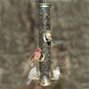 Quick Clean Tube Bird Feeder - 20" Antique Brass - Qivras
