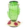 Cactus Top Fill Glass Hummingbird Feeder