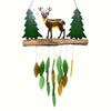 Deer Glass & Driftwood Wind Chime