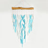 Blue Waterfall Glass Wind Chime