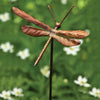 Dragonfly Flamed Ornament Garden Stake