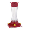 Pinch Waist Glass Hummingbird Feeder 16 oz