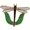 Black Dragonfly Stained Glass Suncatcher