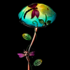Solar Light Mushroom Garden Stake - Dragonfly