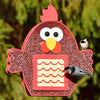 Chicken Suet 'n Seed Bird Feeder