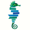 Seahorse Sandblasted Glass Suncatcher