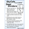 Sky Cafe Bird Feeder Divider Accessory - Qivras