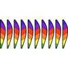 Chevron Rainbow Hot Air Balloon Spinner 18 inch