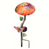 Solar Light Mushroom Garden Stake- Butterfly