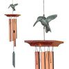 Habitats Hummingbird Bronze Wind Chime