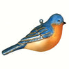 Bluebird Glass Ornament - Qivras