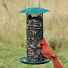 Petite Sunflower Mesh Bird Feeder Green
