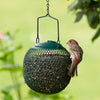 Seed Ball Green Mesh Bird Feeder