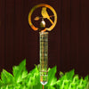 Flamed Bird Staked Rain Gauge