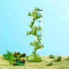 Brass Frogs Tabletop Rain Gauge - Qivras