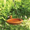 Ceramic Spice Birdbath w/Hanger