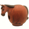 Brown Horse Gord-O Wooden Birdhouse