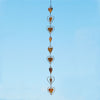 Hearts Flamed Hanging Ornament 48 inch