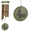 Habitats Butterfly Green Wind Chime