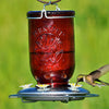 Mason Jar Red Hummingbird Feeder - Qivras