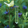 Yellow Bird Staked Rain Gauge