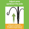 AdjustaPole Pot Holder 8 inch