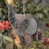 Elephant Bristle Brush Ornament