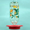 Glass Painted Hummingbird Feeder 32 oz - Qivras