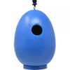 Giant Blue Egg Wooden Birdhouse