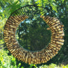 Peanut Wreath Squirrel & Bird Feeder Black