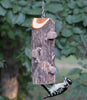 3 Plug Suet Log Without Perches - Qivras