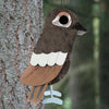 Barn Owl Wooden Birdhouse