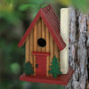 Mountain Cabin Wooden Birdhouse