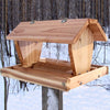 Cedar Barn Post Mount Bird Feeder 10 qt