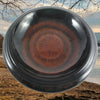 Fiber Clay Antique Brown Birdbath Bowl