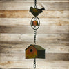 Bird Houses & Birds Flamed Ornament 48 inch