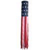 Stars & Stripes Embroidered Windsock 60"