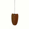 Burnt Swirl Tubes Bamboo Wind Chime Large