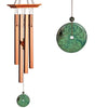 Turquoise Stone Wind Chime Medium
